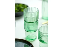 Online Kusintha 4-pak Cafeglas, Grøn, 38 cl Glas