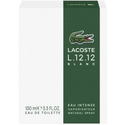 Lacoste L.12.12 Blanc Eau Intense For Men Eau De Toilette, 100 ml- Eau De Toilette