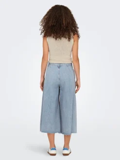 ONLY La Brea Lange Denimshorts, , S-Dame Shorts