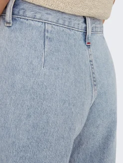 ONLY La Brea Lange Denimshorts, , S-Dame Shorts