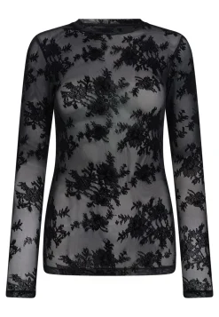 Hype The Detail Lace Bluse, , XS-Dame Bluser & Skjorter
