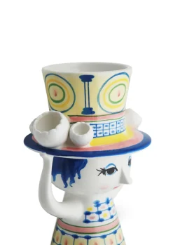 Discount Lady With Hat Vase Vaser & Urtepotteskjulere
