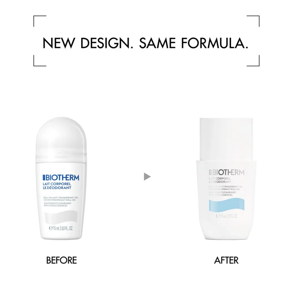 Biotherm Lait Corporel Roll-On Deo, 75 ml- Deodorant