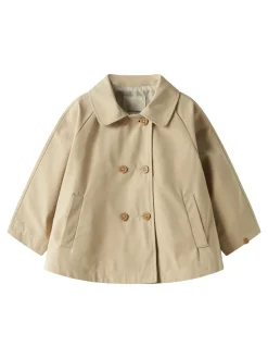 Lil' Atelier Lamadelin Loose Long Jakke, , 122-128 cm-Børn Overtøj