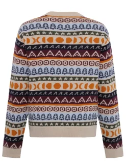 Outlet Lambswool Crew Neck Striktrøje, , L Strik