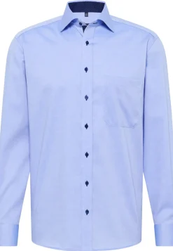Eterna Langærmet Comfort Fit Skjorte, , 40- Skjorter
