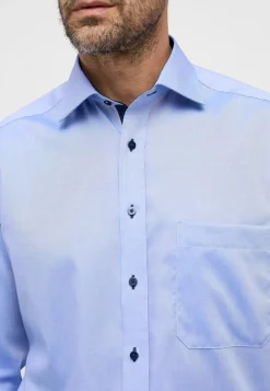 Eterna Langærmet Comfort Fit Skjorte, , 40- Skjorter