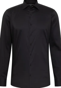 Sale Langærmet Slim Fit Performance Skjorte, , 44 Skjorter