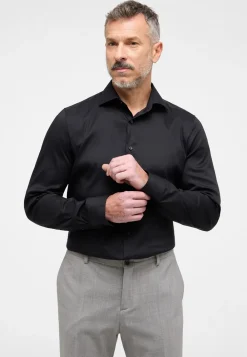 Sale Langærmet Slim Fit Performance Skjorte, , 44 Skjorter