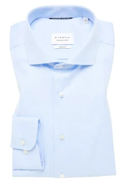 Eterna Langærmet Slim Fit Skjorte, , 41- Skjorter