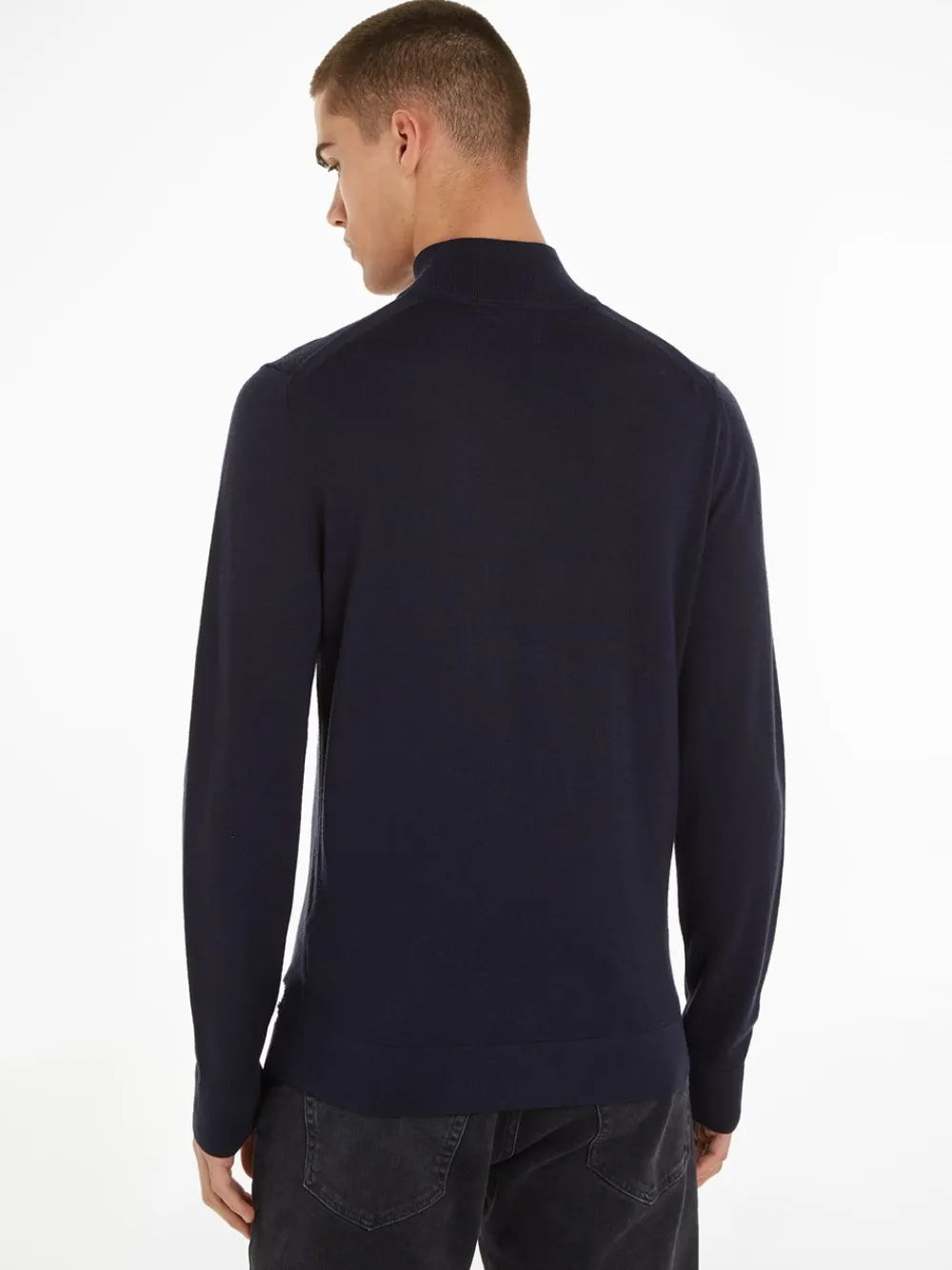 Calvin Klein Langærmet Striktrøje, , XXL- Strik