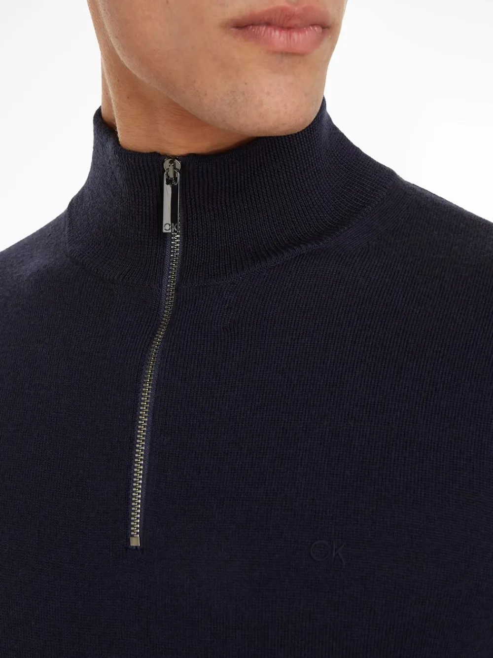 Calvin Klein Langærmet Striktrøje, , XXL- Strik