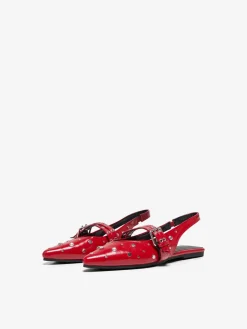 ONLY Laura-5 Slingback Buckle Ballerinasko, , 38-Dame Flade Sko|Ballerinaer