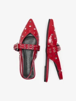 ONLY Laura-5 Slingback Buckle Ballerinasko, , 38-Dame Flade Sko|Ballerinaer