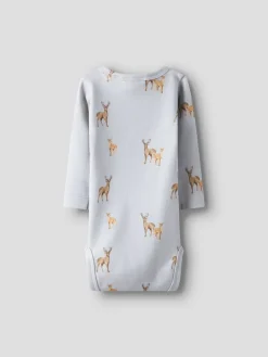 Lil' Atelier Layo Geo Slim Body, , 74 cm-Børn Bodies & Heldragter