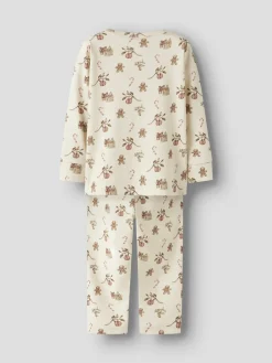 Lil' Atelier Layo Git Natsæt, , 116 cm-Børn Undertøj & Nattøj