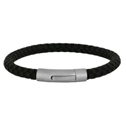 Outlet Læder Armbånd, , 19 cm Smykker