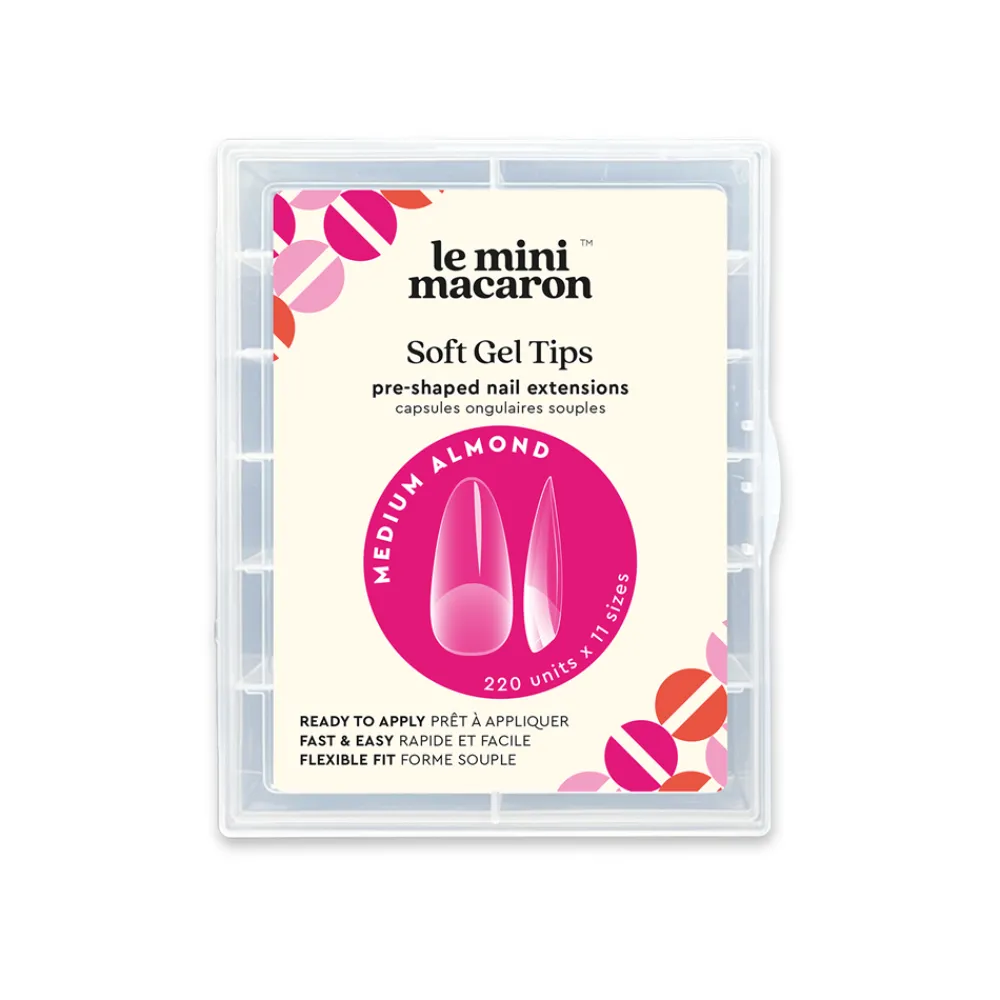 Hot Le Gel Medium Almond Nail Tips Negle