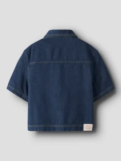 Clearance Lea Oversize Denimskjorte, , 152 cm Børn Skjorter