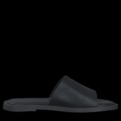 Tamaris Leather Slippers, , 37-Dame Sandaler