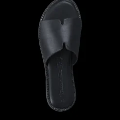 Tamaris Leather Slippers, , 37-Dame Sandaler