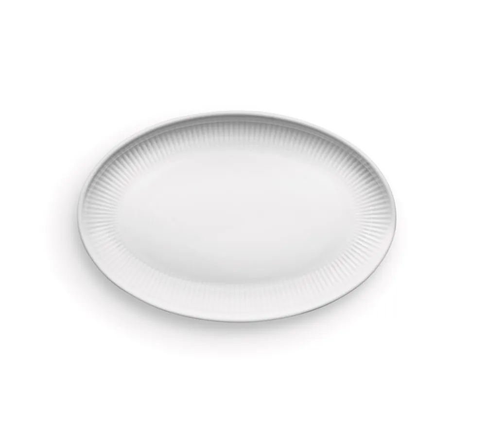 Legio Nova Oval Coupe Tallerken, , 24,5 cm Køkken|Tallerkener
