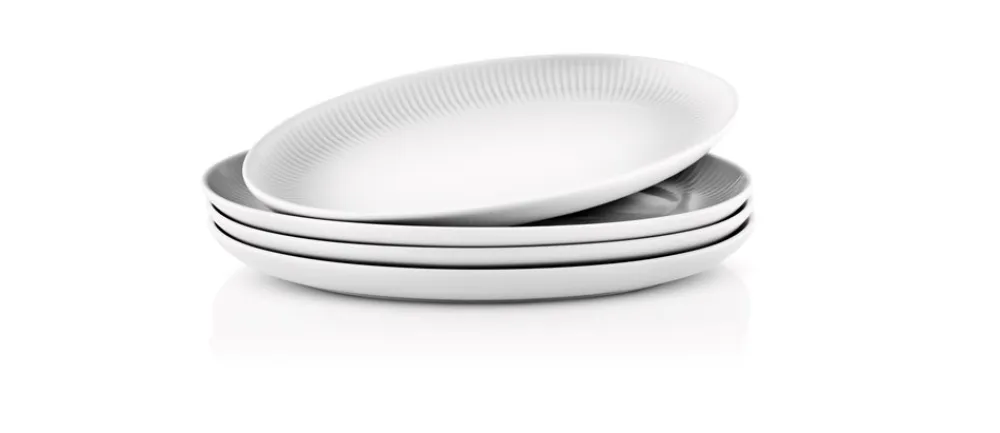 Legio Nova Oval Coupe Tallerken, , 24,5 cm Køkken|Tallerkener