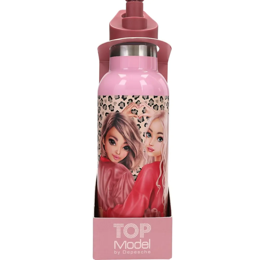 Topmodel Leo Heart Drikkeflaske, , 500 ml-Børn Drikkedunke & Termoflasker|Drikkedunke & Madkasser