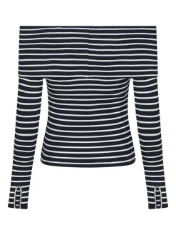 Outlet Lessy Stripe Bluse, , 40 Dame Bluser & Skjorter