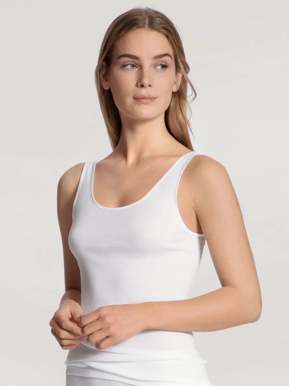 Calida Light Tank Top, , L-Dame Loungewear