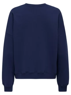 KIDS ONLY Linda Life Bear O-Neck Sweatshirt, , 158-164 cm-Børn Strik & Sweatshirts