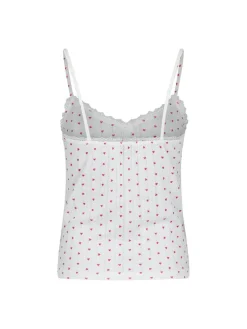 Neo Noir Lindsay Pointelle Heart Top, , 38-Dame T-Shirts & Toppe
