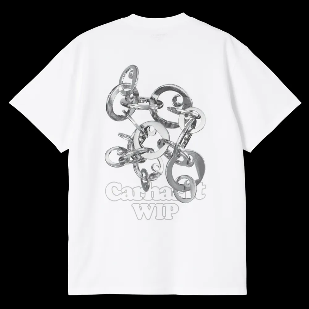 Carhartt WIP Linked Charms T-shirt, , M- T-Shirts & Poloer