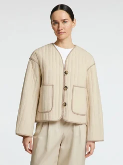 Selected Women Linn Quiltet Jakke, , 42-Dame Jakker & Frakker