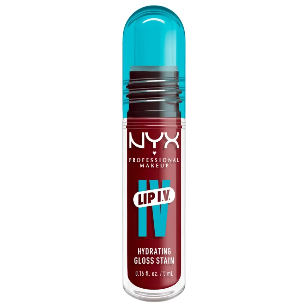 Hot Lip I.V. Hydrating Gloss Stain Lipgloss, Læber