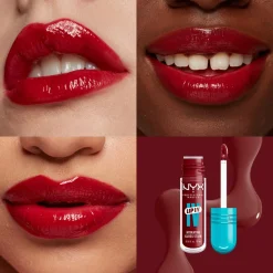 Hot Lip I.V. Hydrating Gloss Stain Lipgloss, Læber