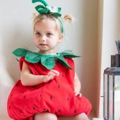 That's Mine Livia Jordbær Kostume, 3-6 år-Børn Kreativ Leg