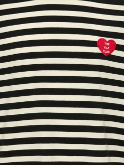 KIDS ONLY Livina O-Neck Stripe Bluse, , 122-128 cm-Børn Bluser