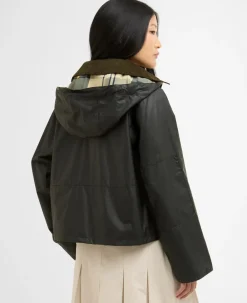 Barbour Liza Wax Jakke, , 38-Dame Jakker & Frakker