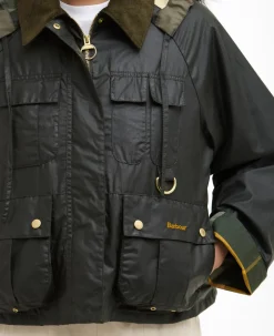 Barbour Liza Wax Jakke, , 38-Dame Jakker & Frakker