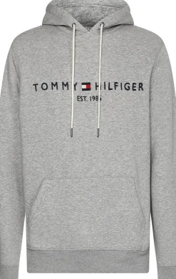 Tommy Hilfiger Logo Flex Hættetrøje, , XXL- Sweatshirts & Trøjer