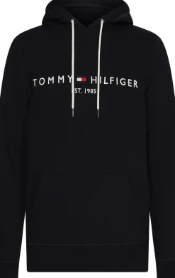 Tommy Hilfiger Logo Flex Hættetrøje, , XXL- Sweatshirts & Trøjer