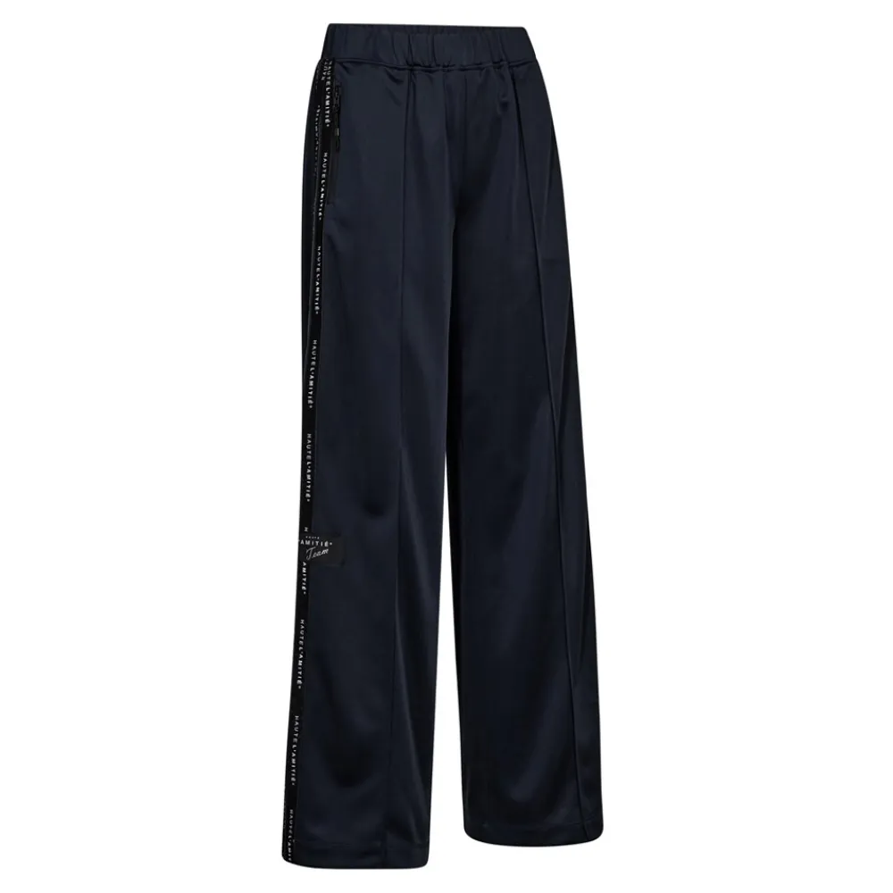 Haute L’Amitié Logo Tape Track Pants, , S-Dame Bukser & Leggings