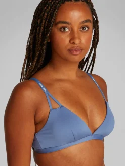 Outlet Longline Triangle Bikinitop, , L Dame Badetøj
