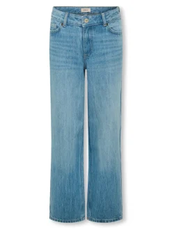 KIDS ONLY Lopez Wide Baggy Jeans, , 140 cm-Børn Jeans