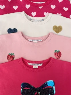 Hot Lou Sweatshirt, , 86 cm Børn Strik & Sweatshirts