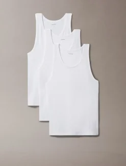 Calvin Klein Lounge 3-pak Tanktops, , M- Undertøj