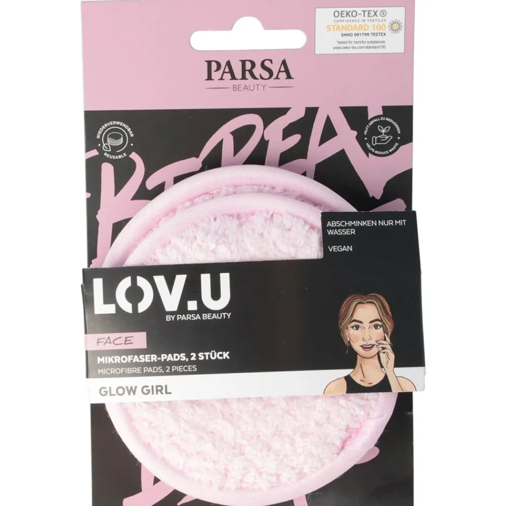 Parsa Beauty Lov U Microfiber Pads- Rens & Brush Cleaner