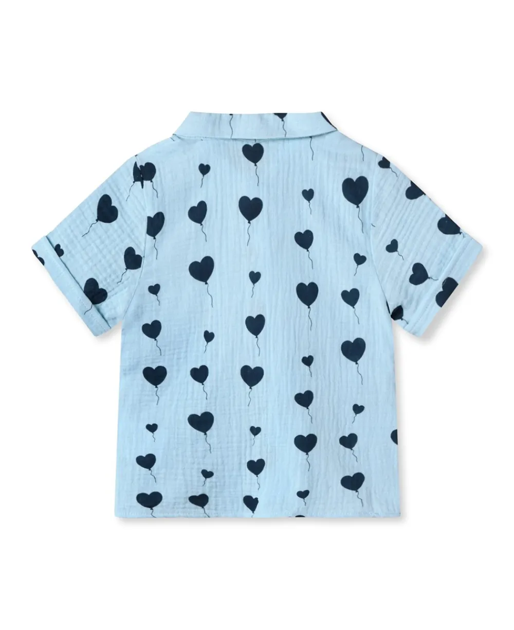 Outlet Love Skjorte, , 86 cm Børn Skjorter