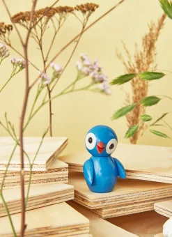 Online Lucky Light Blue Fugl Pynt & Interiør